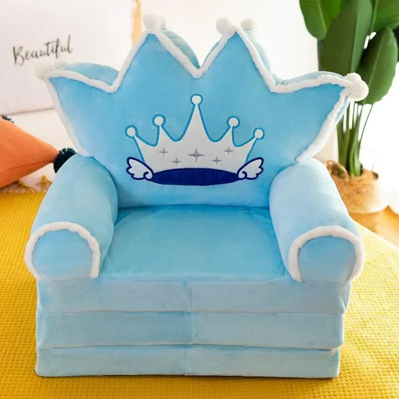 Sofa Come Bed 3 Layer (Blue Crown)