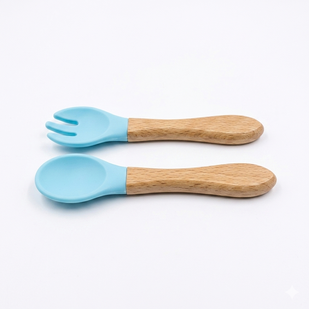 Silicone Utensils Combo (Blue)