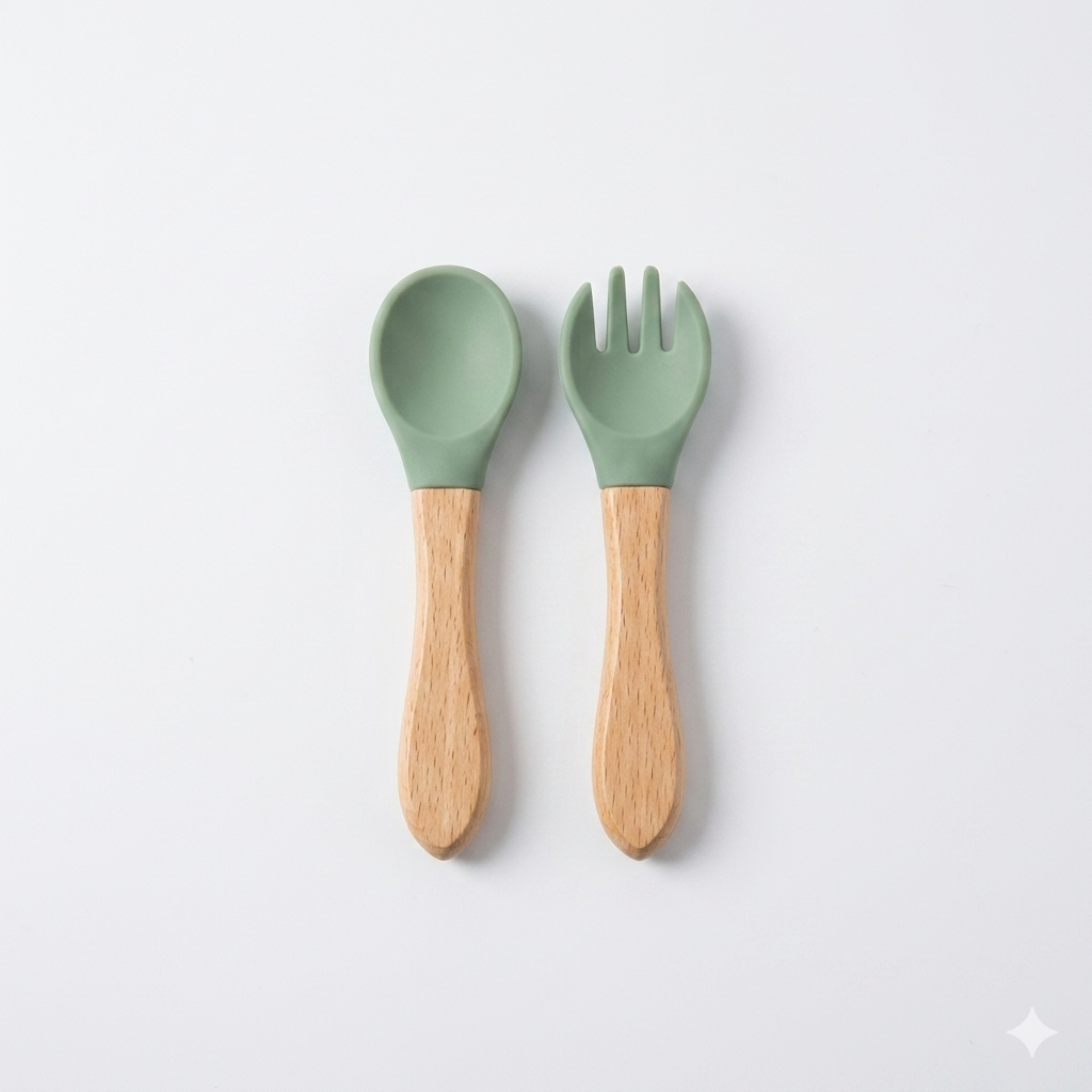 Silicone Utensils Combo (Green)
