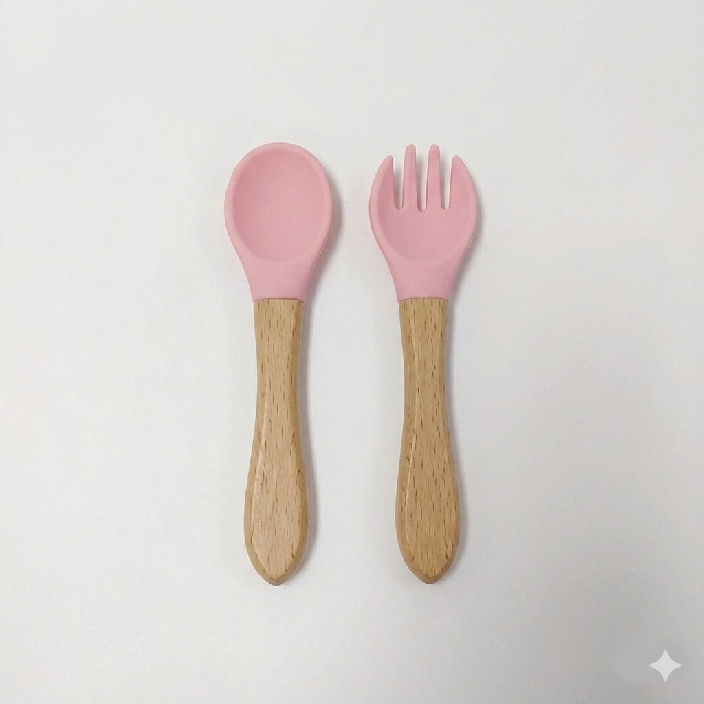 Silicone Utensils Combo (Pink)