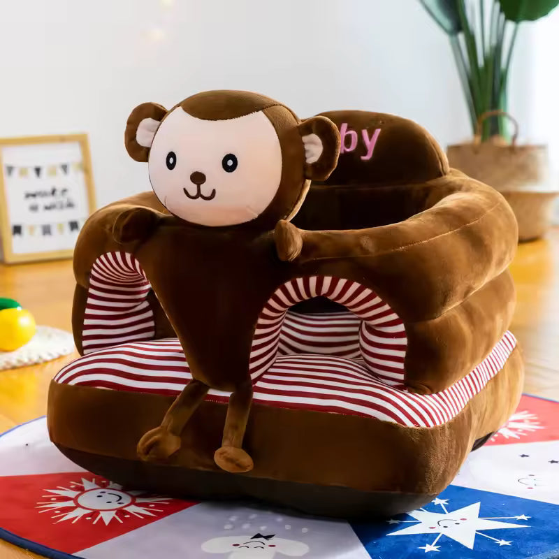 Baby Floor Seat (Brown Bear)