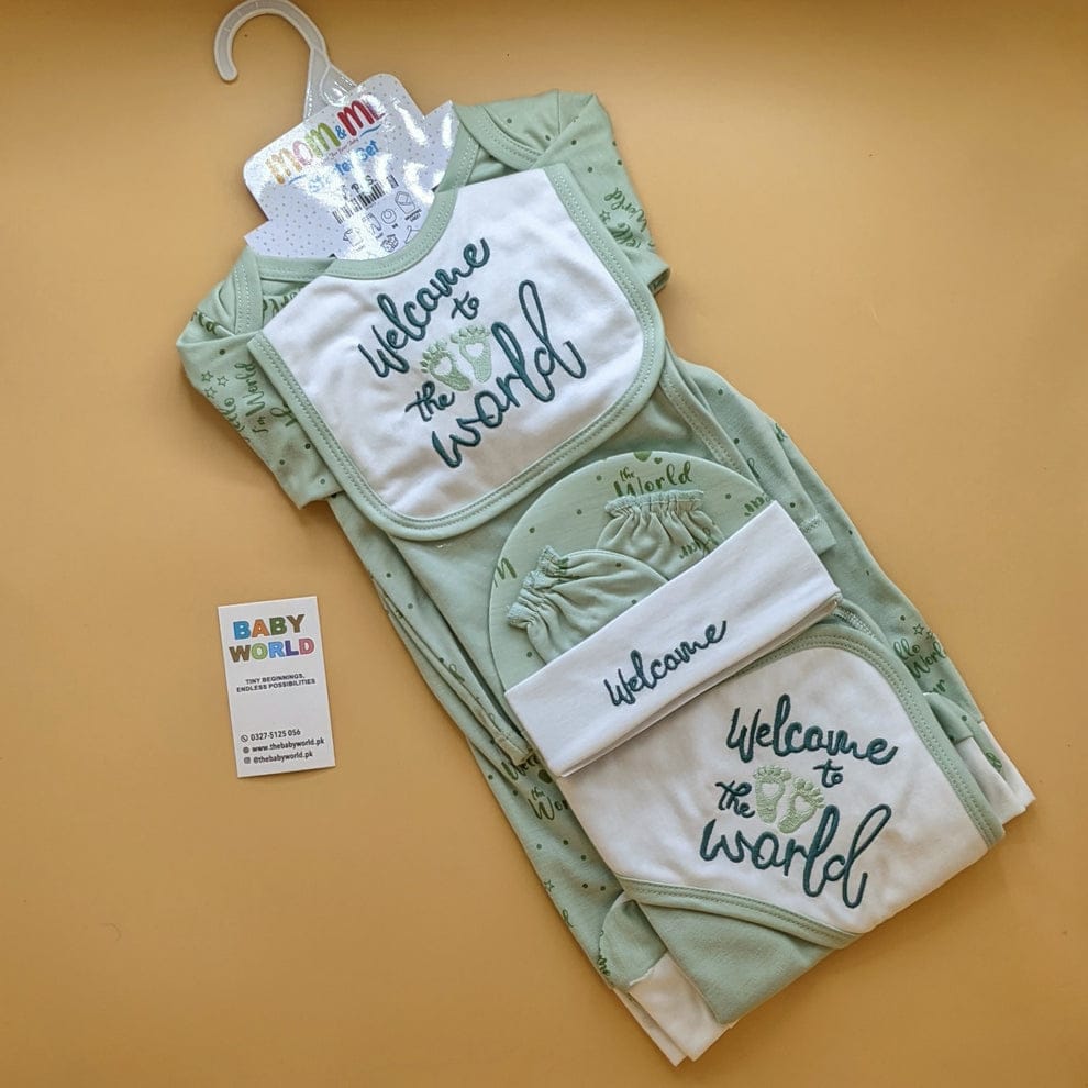 Welcome to the World 11-Piece Starter Set - Green