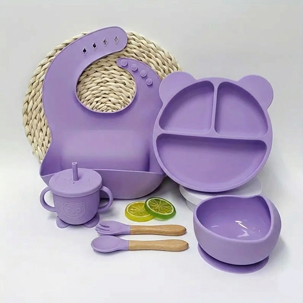 Silicone Utensils Combo (Purple)