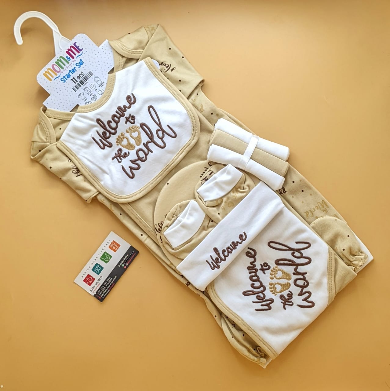 Welcome to the World 11-Piece Starter Set - Brown