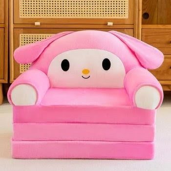 Sofa Come Bed 3 Layer (Pink Character)