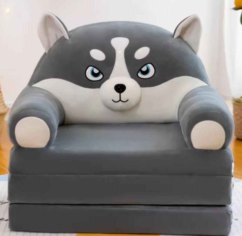 Sofa Come Bed 3 Layer (Grey Wolf)